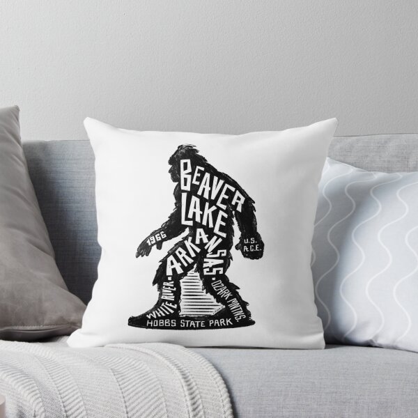 Item preview, Bigfoot Label of Beaver Lake Arkansas.  designed and sold by John Morris Illustration.