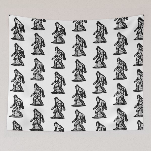 Item preview, Bigfoot Label of Beaver Lake Arkansas.  designed and sold by John Morris Illustration.