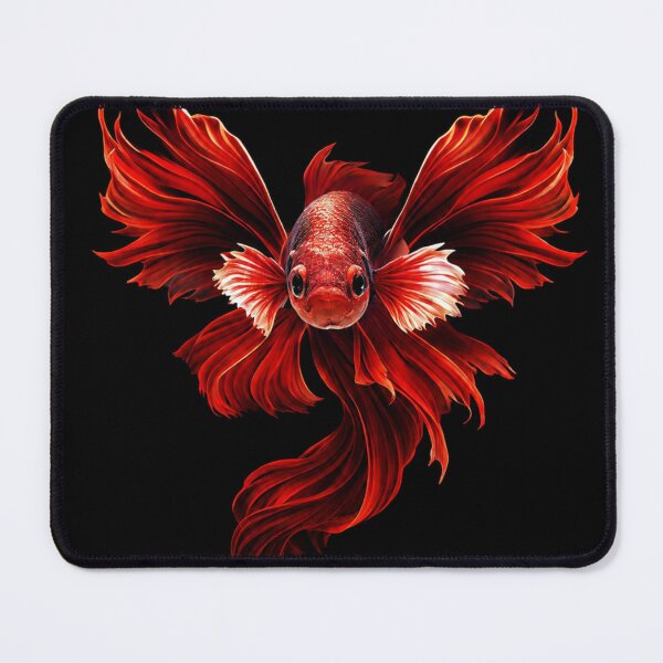 Item preview, Crimson fighting fish designed and sold by Einkstudio.