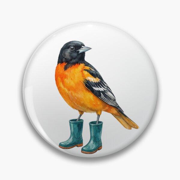 Item preview, Baltimore Oriole Teal Boots designed and sold by Roy & Tiffany.