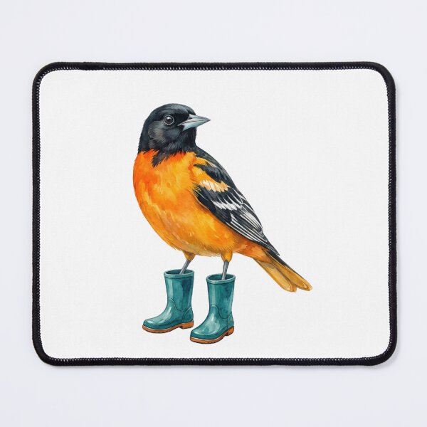 Item preview, Baltimore Oriole Teal Boots designed and sold by Roy & Tiffany.