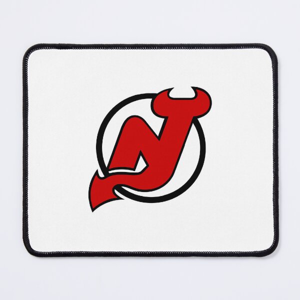 Item preview, New Jersey Devils Hockey Team Red and Black Crest Design designed and sold by sdefrt.