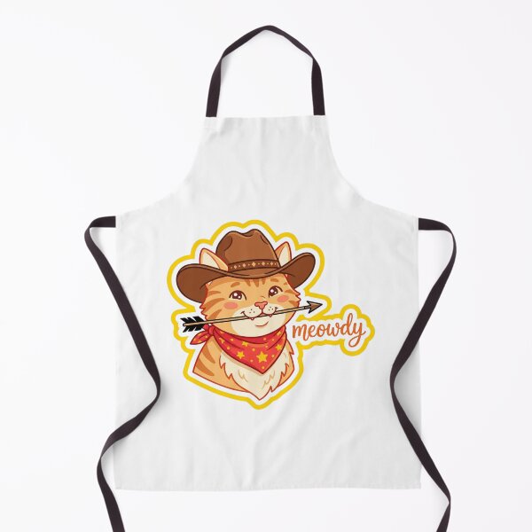 Item preview, Meowdy Cowboy Cat Cute Western Orange Tabby designed and sold by raedattia.