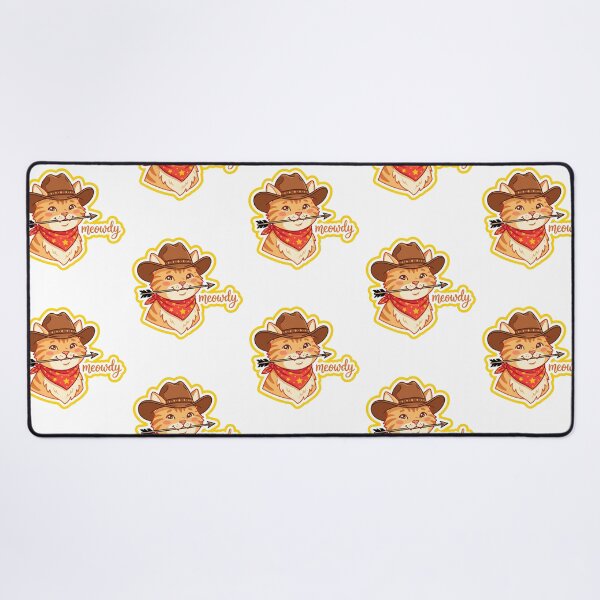Item preview, Meowdy Cowboy Cat Cute Western Orange Tabby designed and sold by raedattia.