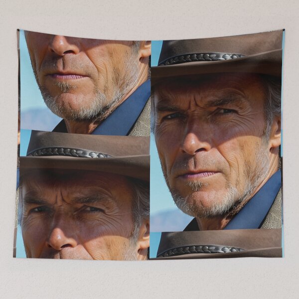 Item preview, Cinema - Emblematic Western Actor, Portrait of a Lone Hero designed and sold by Beat-It.