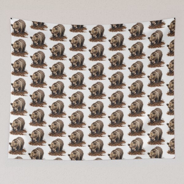 Item preview, Bear Cub | Cute Woodland Animal Watercolor Art designed and sold by Mandayartstudio.