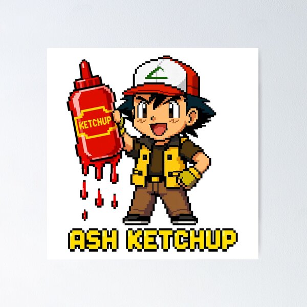 Item preview, Ketchup Coach – Retro Pixel Art designed and sold by teamzeta.