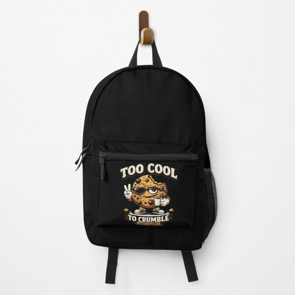 Item preview, Too Cool to Crumble – Funny Chocolate Chip Cookie designed and sold by SidTastic .