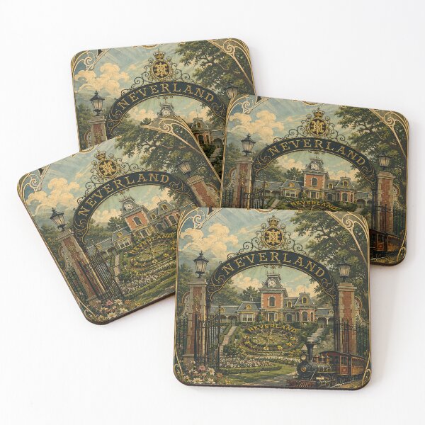Item preview, Neverland Home of Michael Jackson in Sepia designed and sold by LuluLeb.