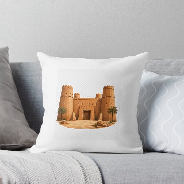 Item preview, Masmak Fortress Riyadh Saudi Arabia | Najdi Historic Landmark designed and sold by DesertInkArt.