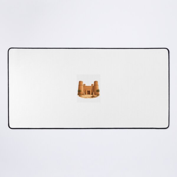 Item preview, Masmak Fortress Riyadh Saudi Arabia | Najdi Historic Landmark designed and sold by DesertInkArt.