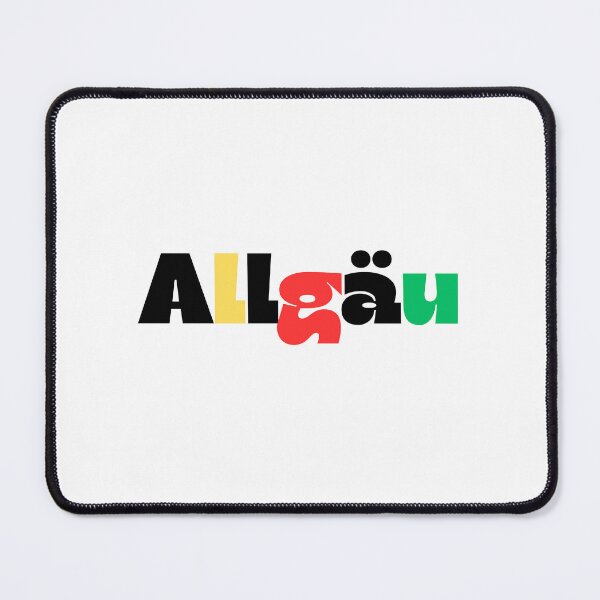 Item preview, Allgäu Germany Colorful Typography Travel Souvenir Gift designed and sold by PakiInGermany.