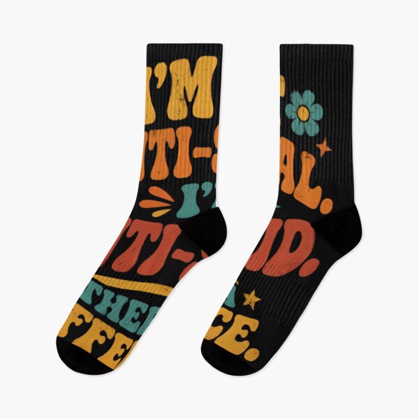 Item preview, I'm Not Anti-Social I'm Anti-Stupid designed and sold by Linework Studio.