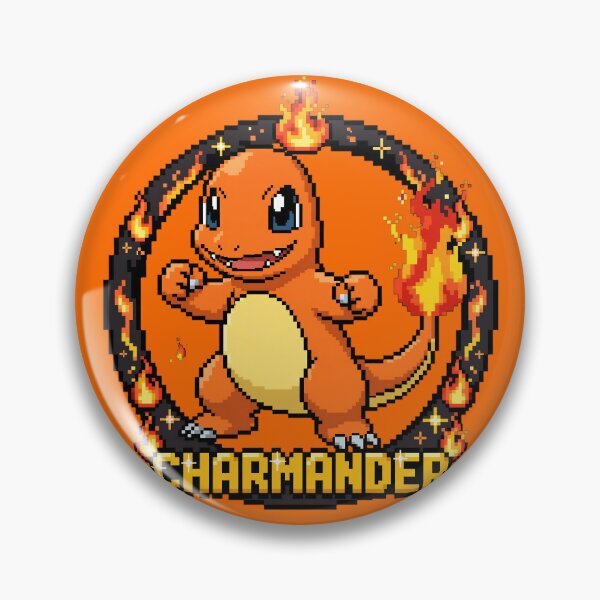 Item preview, Retro Pixel Fire Creature designed and sold by teamzeta.