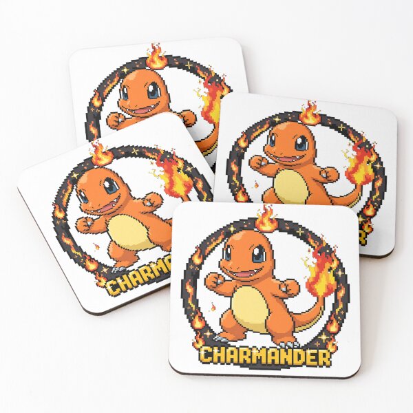 Item preview, Retro Pixel Fire Creature designed and sold by teamzeta.