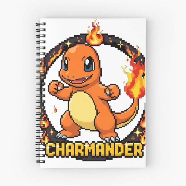 Item preview, Retro Pixel Fire Creature designed and sold by teamzeta.