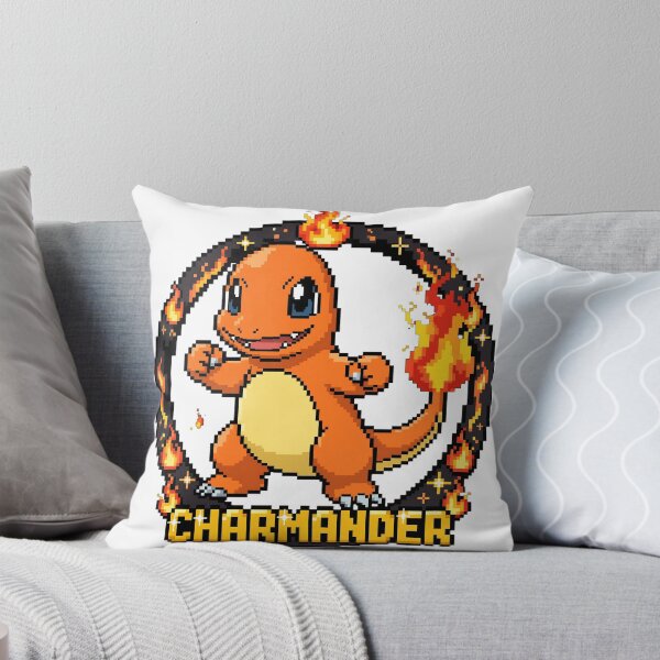 Item preview, Retro Pixel Fire Creature designed and sold by teamzeta.
