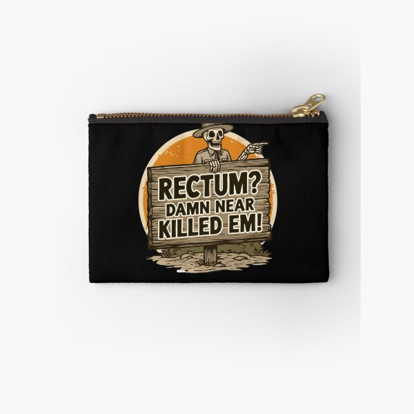 Item preview, Rectum Damn Near Killed em! Funny Old Times Design designed and sold by DarkRelicStudio.