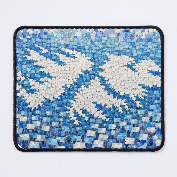 Item preview, Malvinas Mosaic Art: The Grandstand - Argentine Watercolor designed and sold by Esencia Argentina.