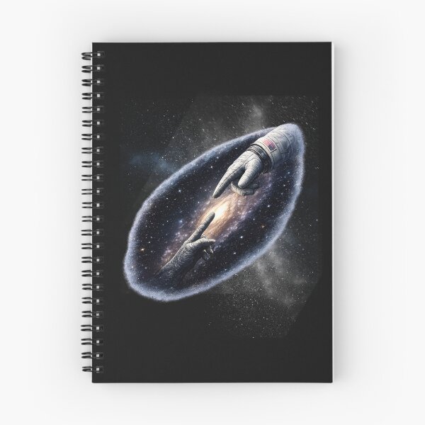 Item preview, Copy of Michelangelo Astronaut with Alien Hands Galaxy Space Sci-Fi designed and sold by Genius Geek.