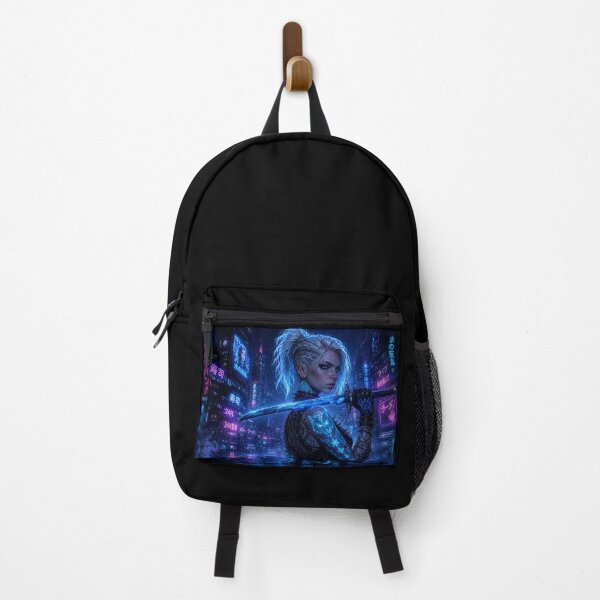 Item preview, Cyberpunk Neon Samurai Gothic Punk  designed and sold by A-T-H.