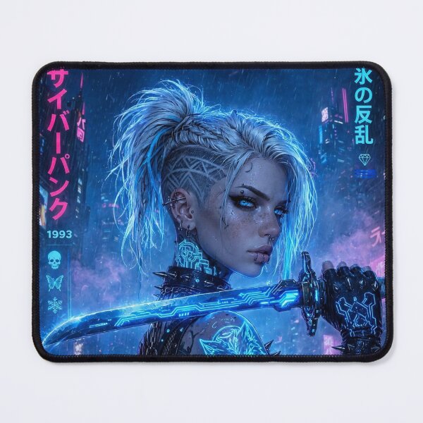 Item preview, Cyberpunk Neon Samurai Gothic Punk designed and sold by A-T-H.