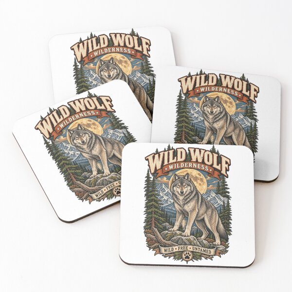 Item preview, Wild Wolf Wilderness designed and sold by KrungiT Design .