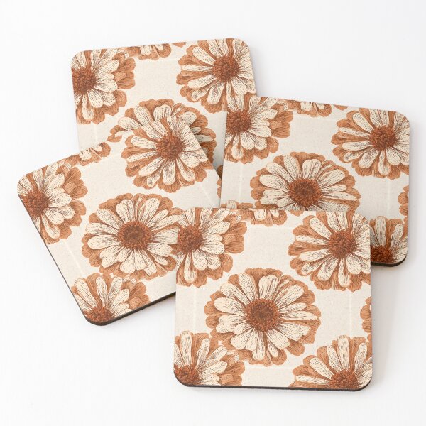 Item preview, Cute Zinnia Flower  - Flower Garden Pattern - Gifts For Girls designed and sold by RoyalStarsPatts.