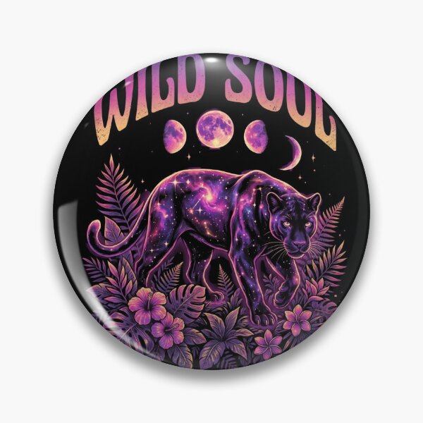 Item preview, Wild Soul Cosmic Panther Galaxy Animal Vintage Aesthetic designed and sold by AestheticTrd.