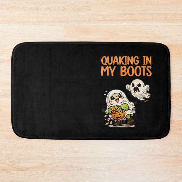 Item preview, Quaker bird in ghost costume being chased by a ghost designed and sold by BritishDelights.