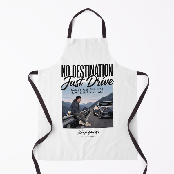 Item preview, No Destination. Just Drive. | Premium Automotive Streetwear | Mountain Drive Graphic Tee designed and sold by SAJ Design Studio.