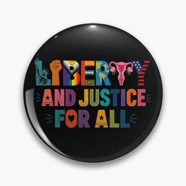 Item preview, Liberty and Justice for ALL, Human Rights, Social Justice, Progressive Values designed and sold by Cchotlan.
