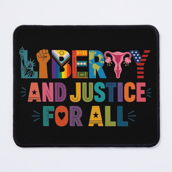 Item preview, Liberty and Justice for ALL, Human Rights, Social Justice, Progressive Values designed and sold by Cchotlan.