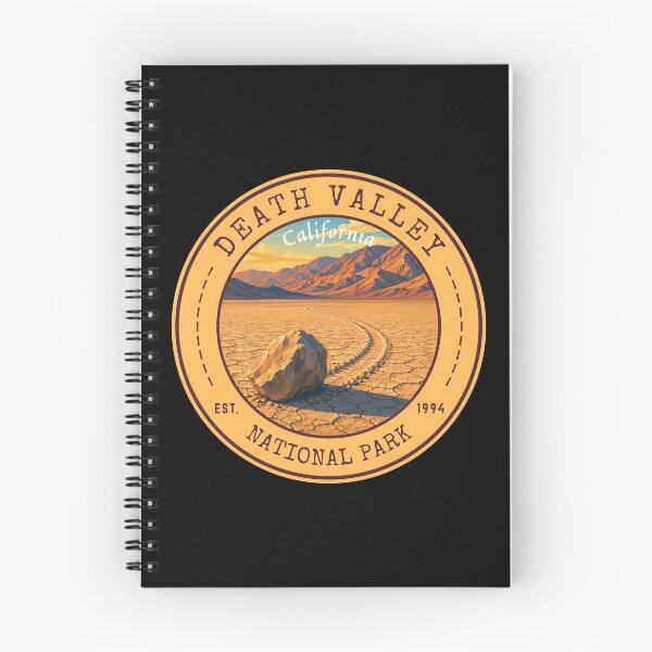 Artikelvorschau, Death-Valley-Nationalpark in Kalifornien, USA, Vintage-Reisekunst-Kreisemblem entworfen und verkauft von MaateoDesign.