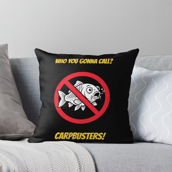 Item preview, Carpbusters Funny Movie Fishing Parody - Who You Gonna Call designed and sold by GeekAnglerStore.