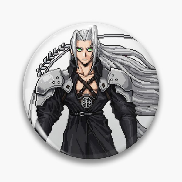 Item preview, Silver-Haired Warrior – Pixel Art designed and sold by teamzeta.