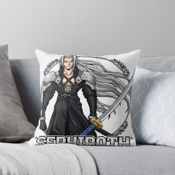 Item preview, Silver-Haired Warrior – Pixel Art designed and sold by teamzeta.
