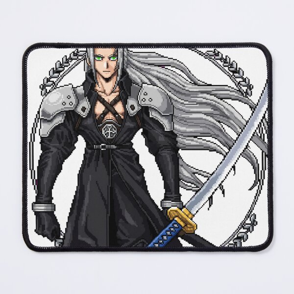 Item preview, Silver-Haired Warrior – Pixel Art designed and sold by teamzeta.