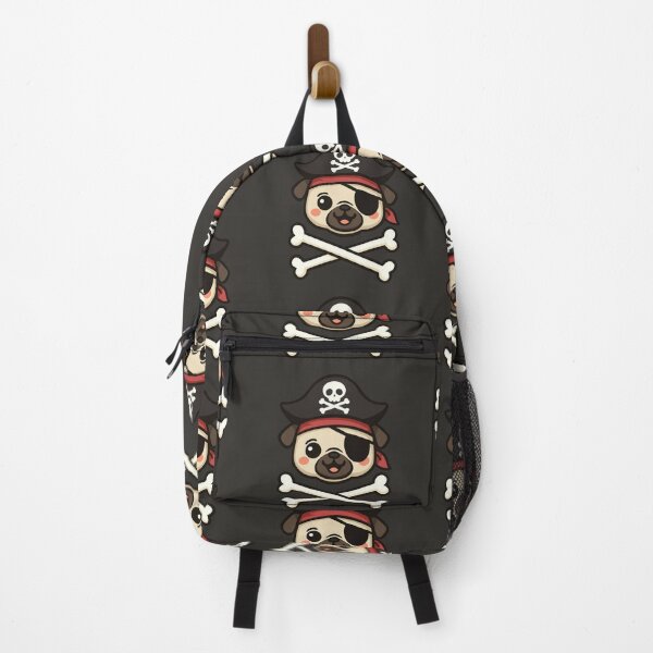 Item preview, Pirate Pug Skull and Bones designed and sold by Ghost on Toast.