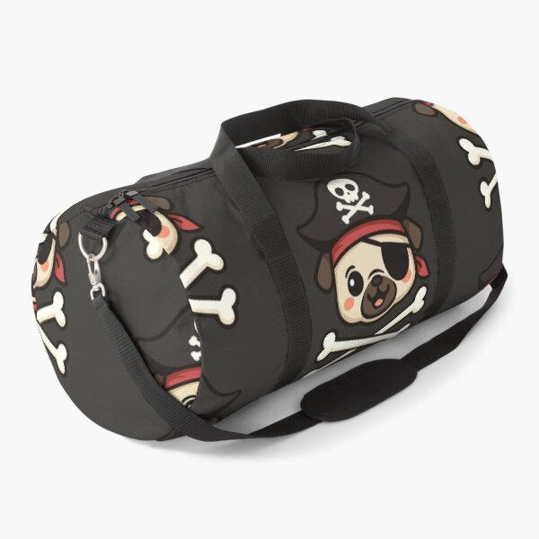 Item preview, Pirate Pug Skull and Bones designed and sold by Ghost on Toast.