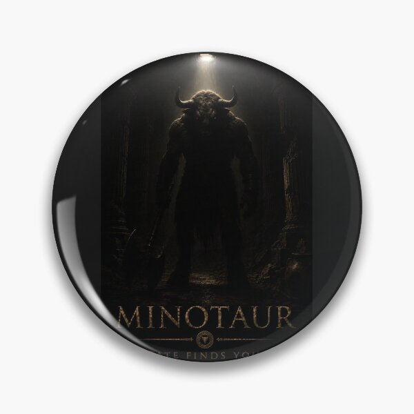Item preview, MINOTAUR — FATE FINDS YOU | | Greek Mythology Art designed and sold by Pop, Culture and Stuff.