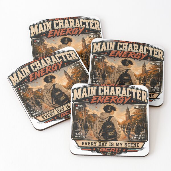 Item preview, GCR1 Main Character Energy – Every Day Is My Scene designed and sold by GCR1.