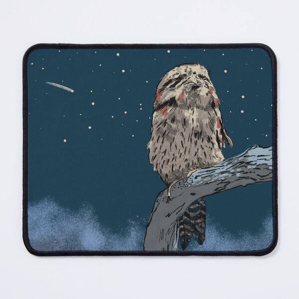 Item preview, Tawny frogmouth sitting in moonlight designed and sold by bee-denham-art.