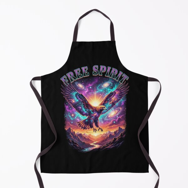 Item preview, Free Spirit Cosmic Eagle Flying Galaxy Nature designed and sold by AestheticTrd.