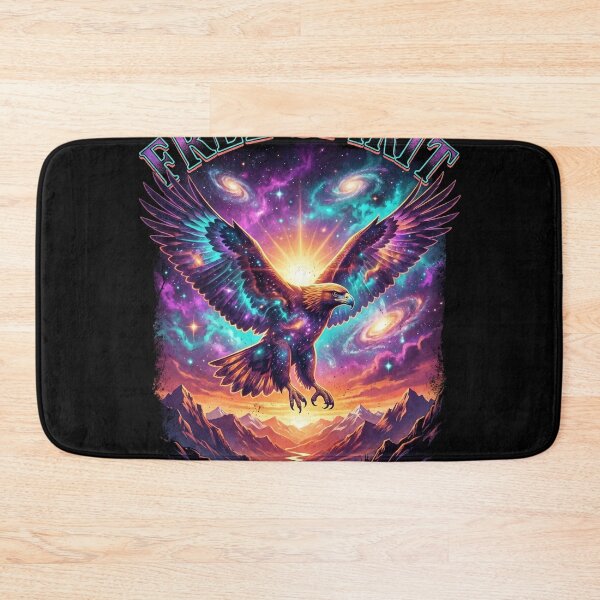 Item preview, Free Spirit Cosmic Eagle Flying Galaxy Nature designed and sold by AestheticTrd.
