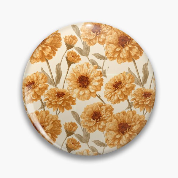 Item preview, Stunning Zinnia Print - Tropical Flower Pattern - Gifts For Grandma designed and sold by RoyalStarsPatts.