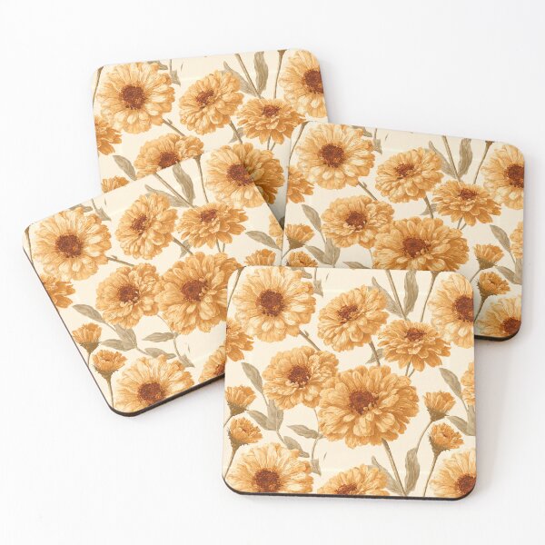Item preview, Stunning Zinnia Print - Tropical Flower Pattern - Gifts For Grandma designed and sold by RoyalStarsPatts.