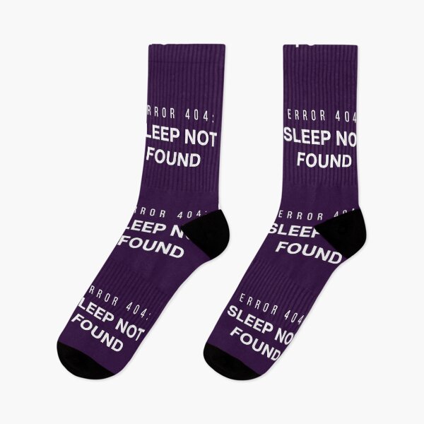 Item preview, Error 404 Sleep Not Found Dark – Bold Programmer Humor Gift for Tech and Gamer Lovers designed and sold by Hello Hobbies.