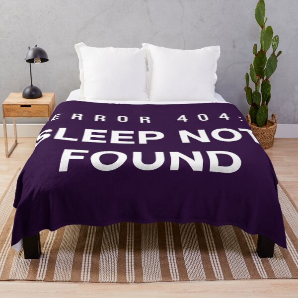 Item preview, Error 404 Sleep Not Found Dark – Bold Programmer Humor Gift for Tech and Gamer Lovers designed and sold by Hello Hobbies.