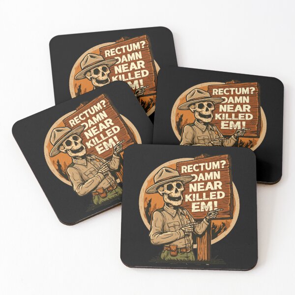 Item preview, Rectum Damn Near Killed em! Funny Old Times Design designed and sold by DarkRelicStudio.